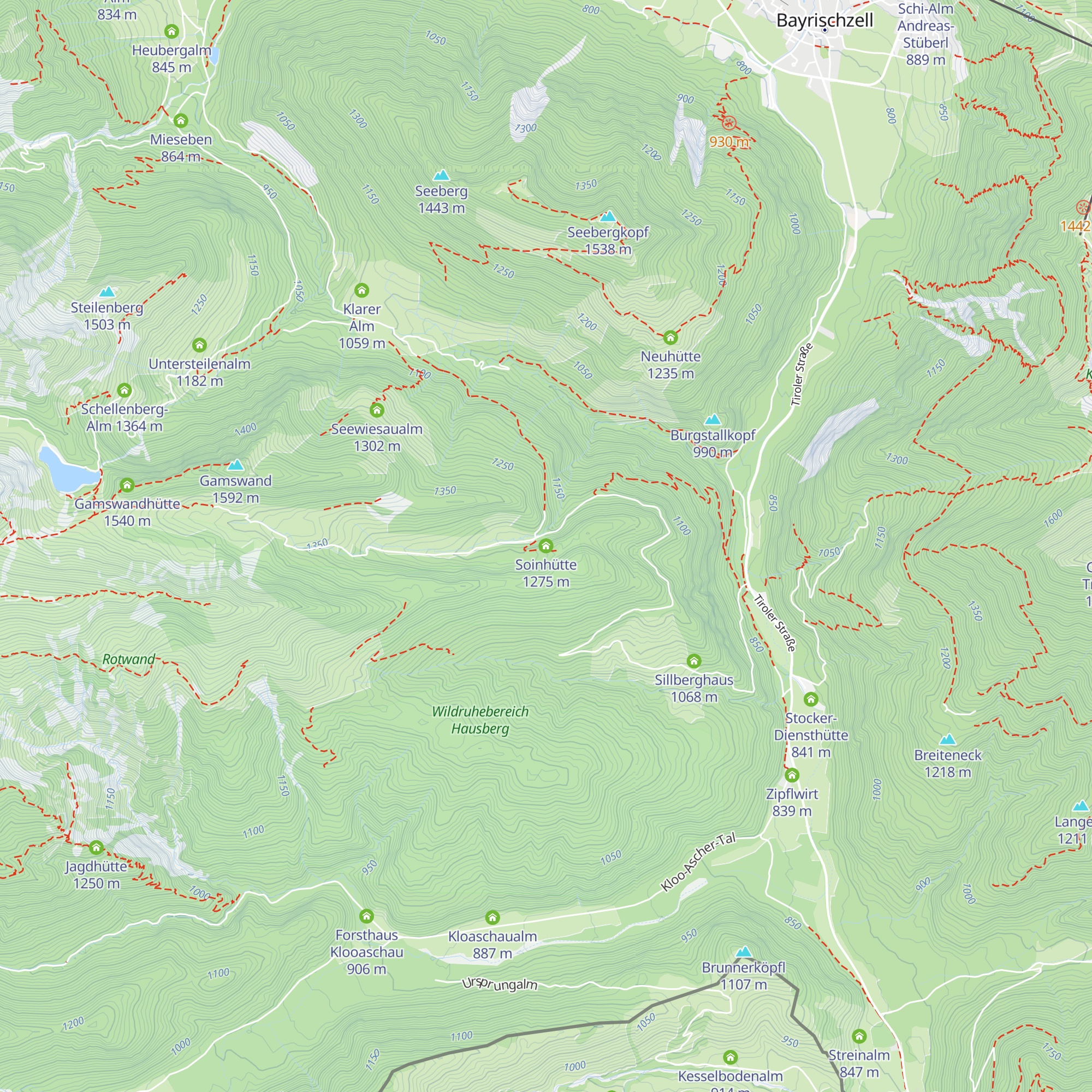 Soinhütte map