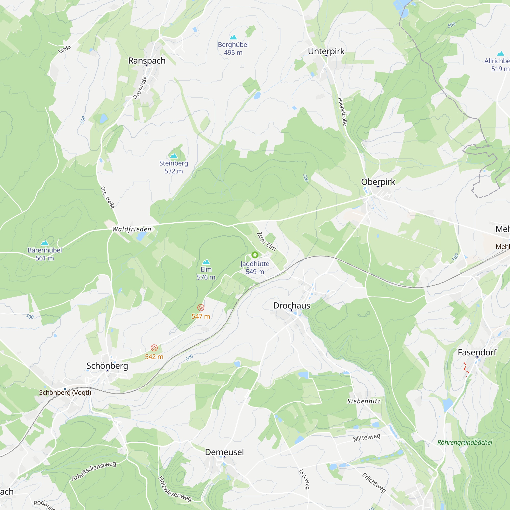Jagdhütte map