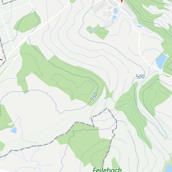 Map of Hoher Pöhl