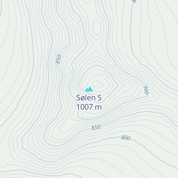 Map of Sølen S
