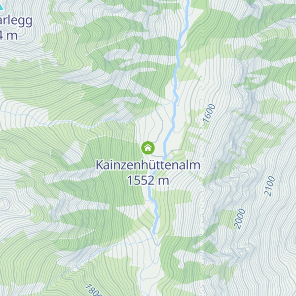 Map of Kainzenhüttenalm