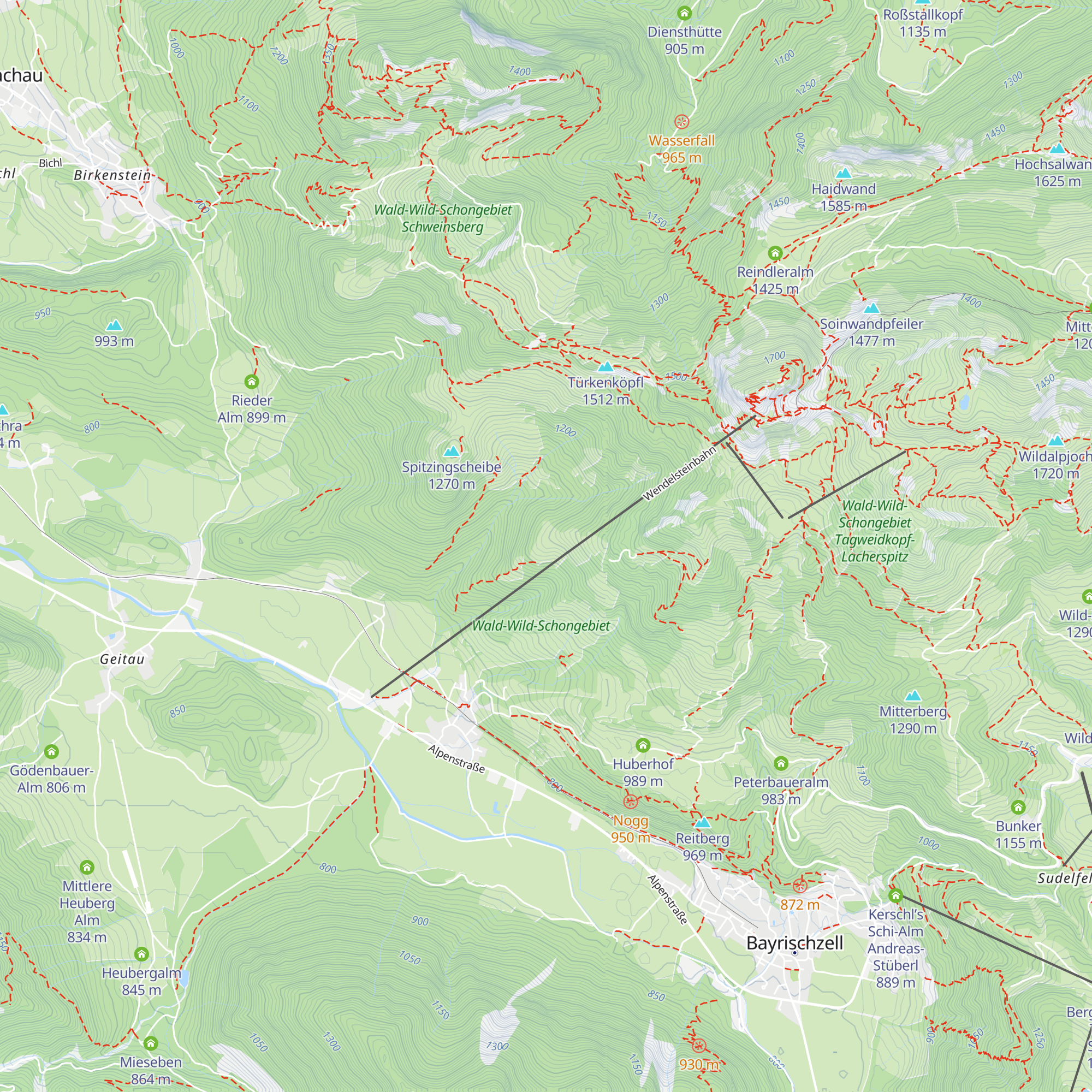 Untere Dickelalm map