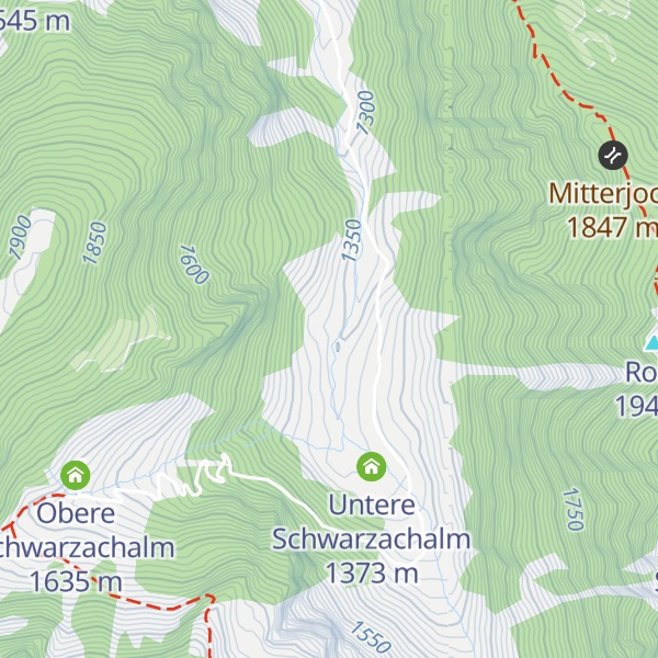 Map of Jausenstation Schwarzachtal