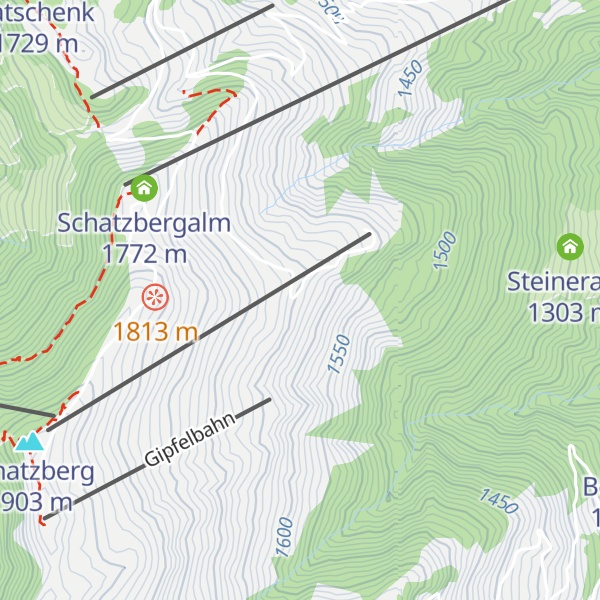 Map of Innerkotkaseralm