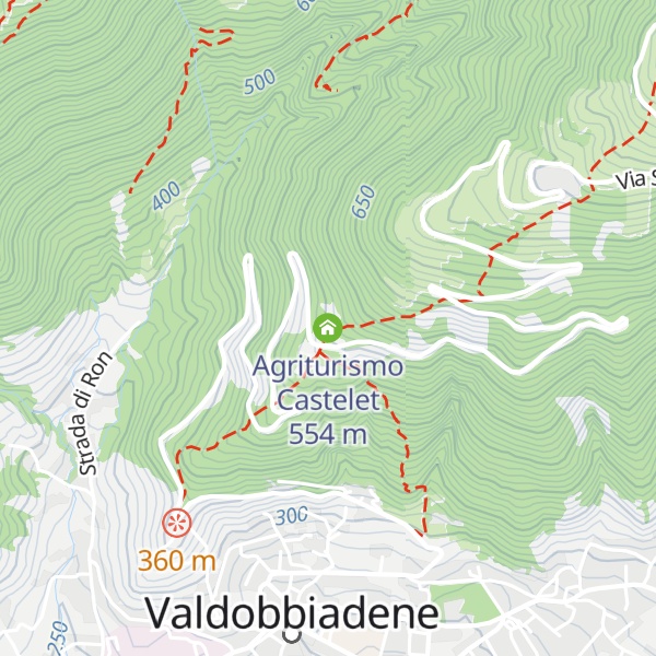 Map of Agriturismo Castelet