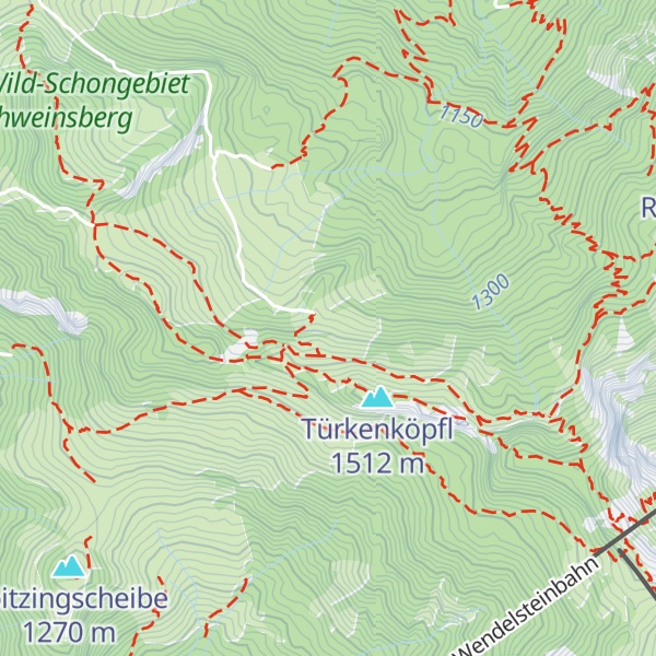 Map of Elbach Alm