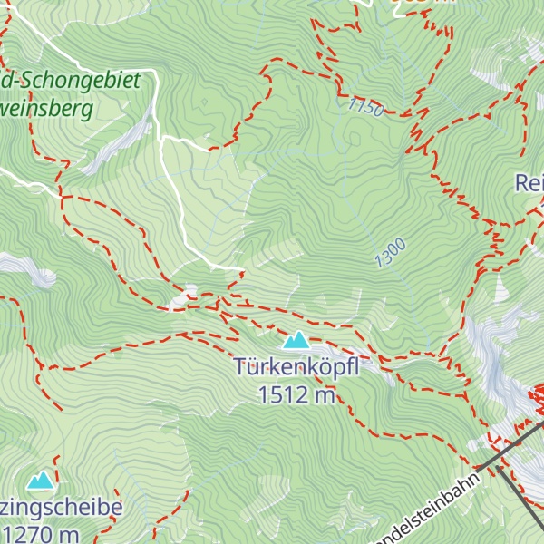 Map of Zettler-Hütte