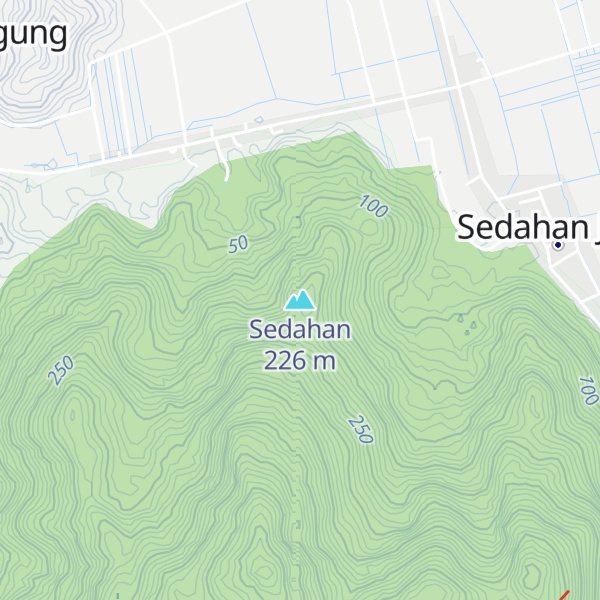 Map of Sedahan