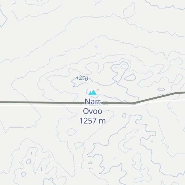 Map of Nart Ovoo