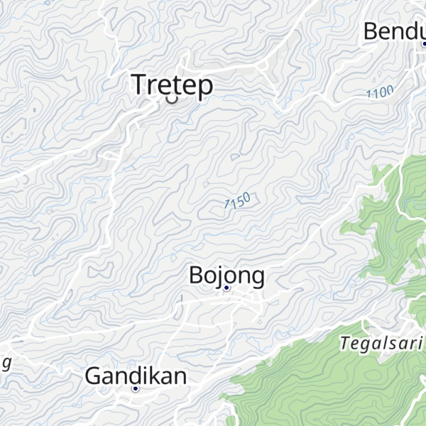 Map of Wagir Weru