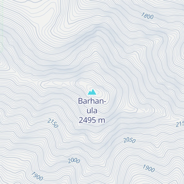 Map of Barhan-ula