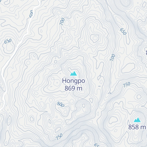 Map of Hongpo