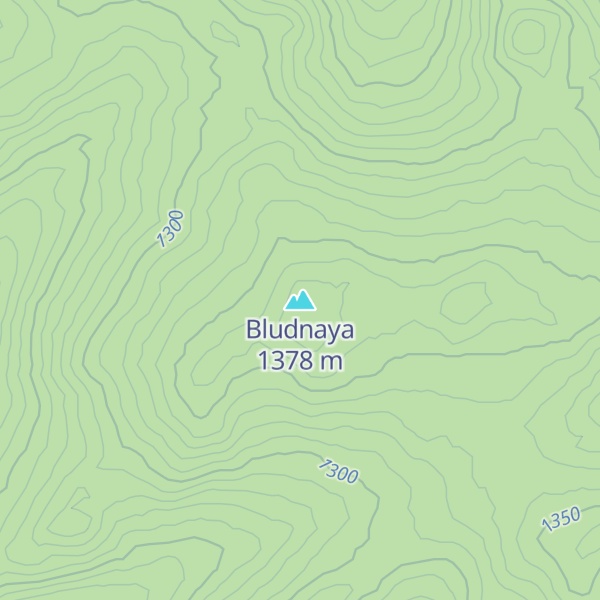 Map of Bludnaya