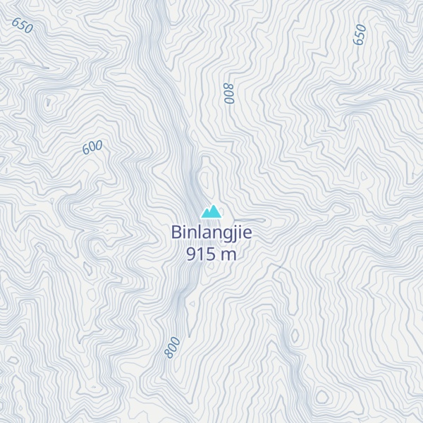 Map of Binlangjie