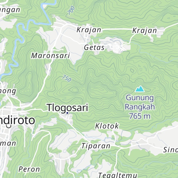 Map of Gunung Pace