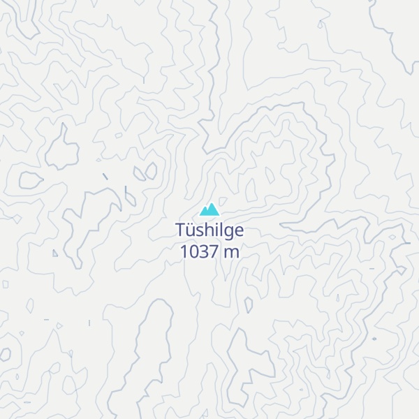 Map of Tüshilge