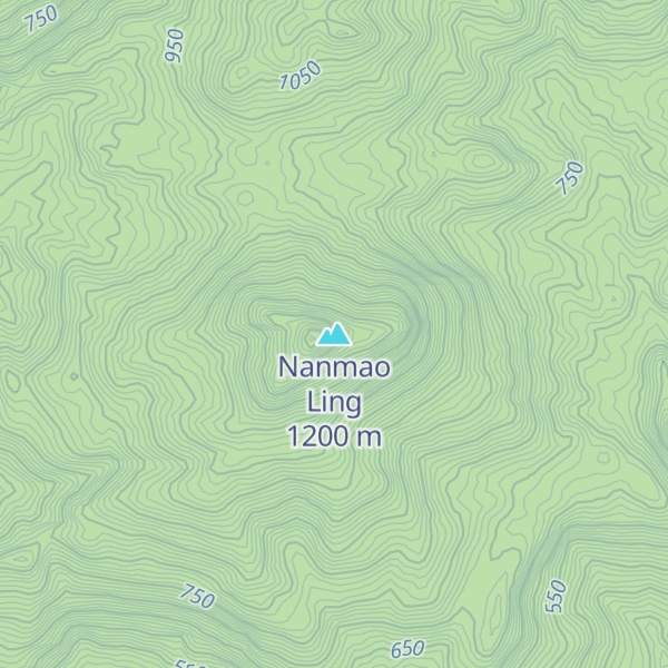 Map of Nanmao Ling