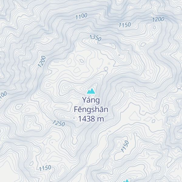 Map of Yáng Fēngshān