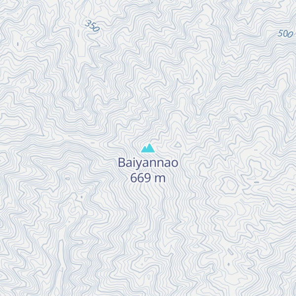Map of Baiyannao