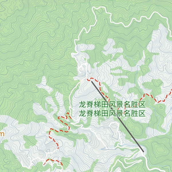 Map of Golden Buddha Peak