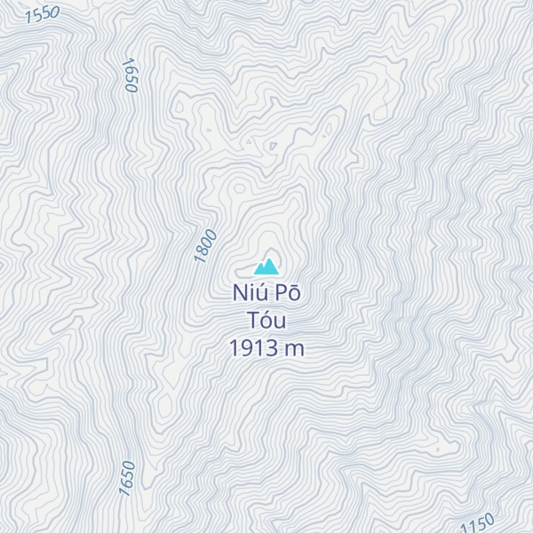 Map of Niú Pō Tóu