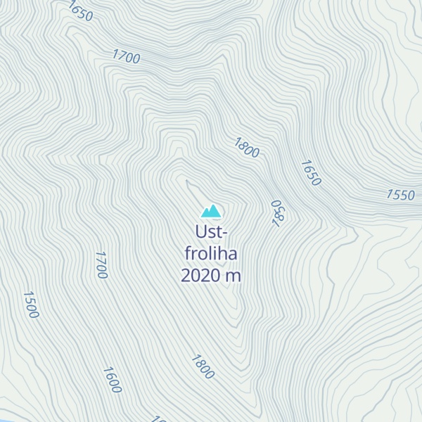 Map of Ust-froliha