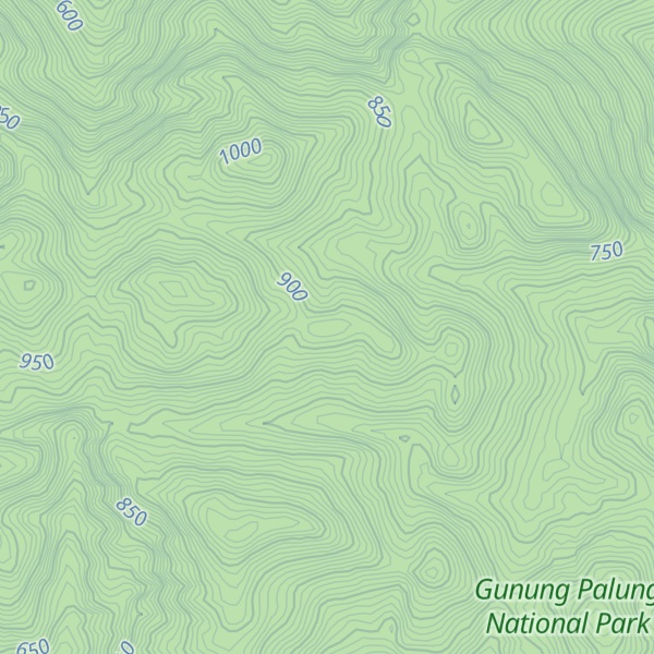 Map of Gunung Panti
