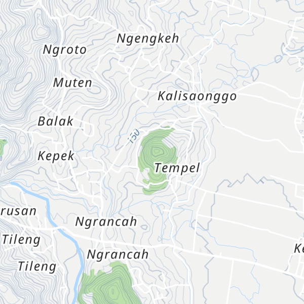 Map of Gunung Mujil