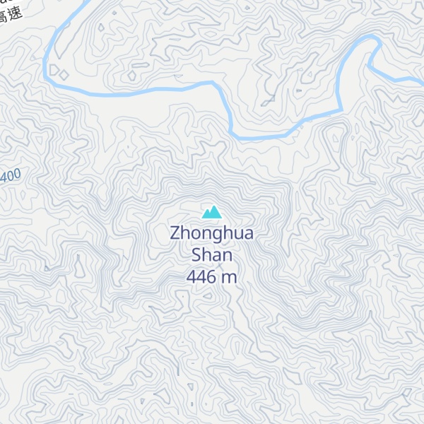 Map of Zhonghua Shan