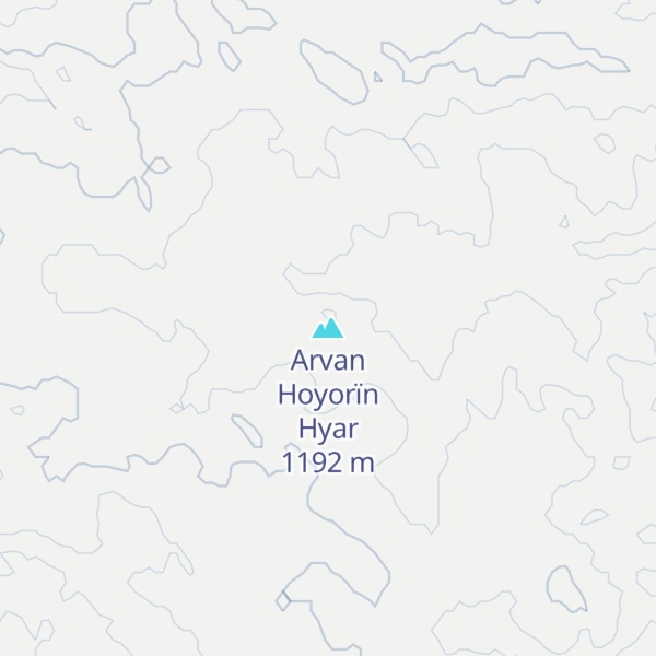Map of Arvan Hoyorïn Hyar