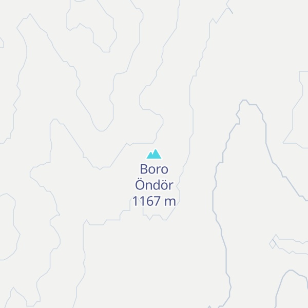 Map of Boro Öndör