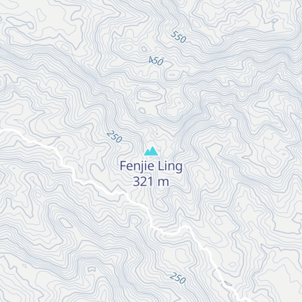 Map of Fenjie Ling