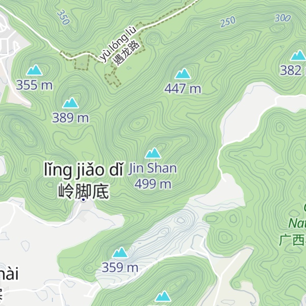 Map of Jin Shan