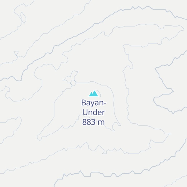 Map of Bayan-Under
