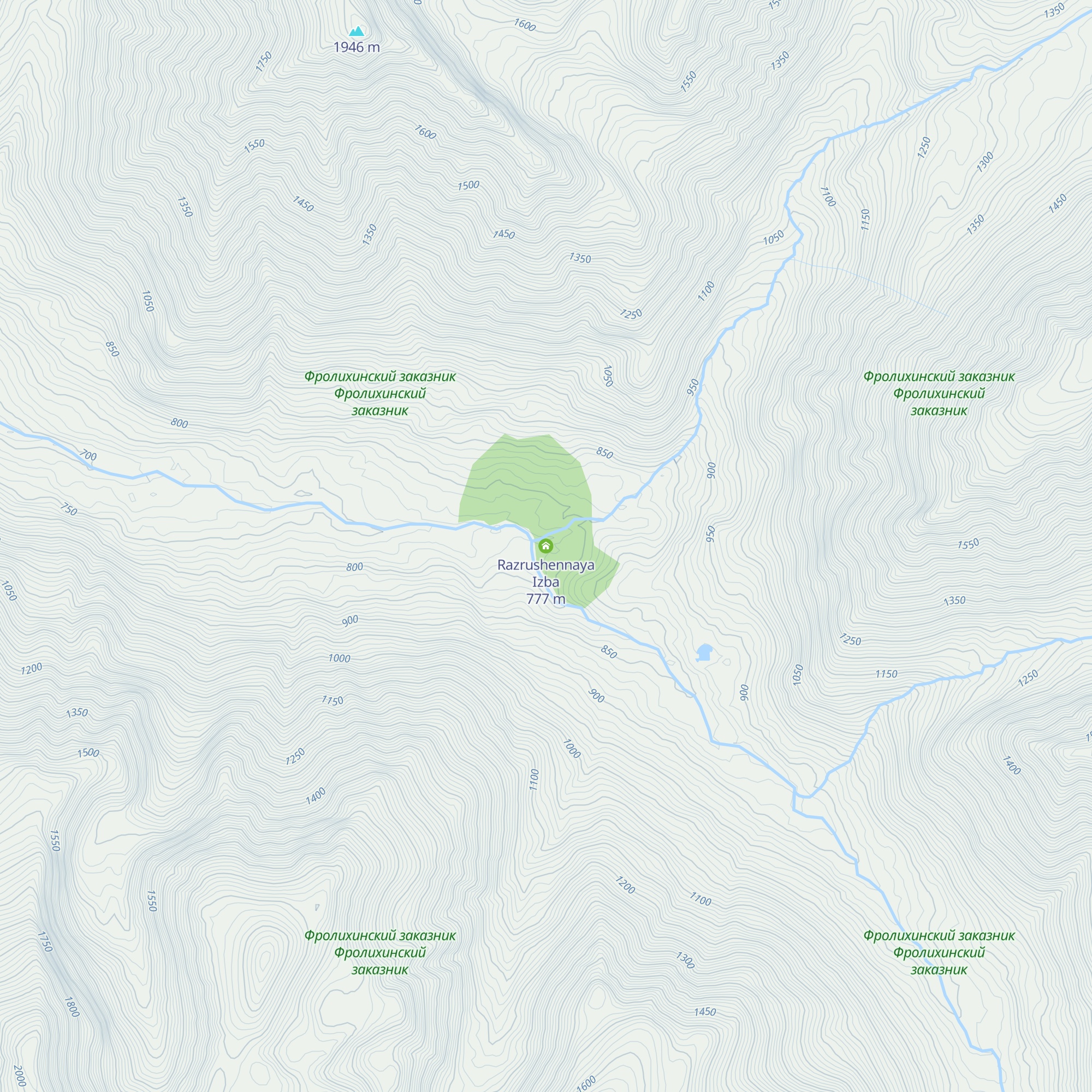 Razrushennaya Izba map