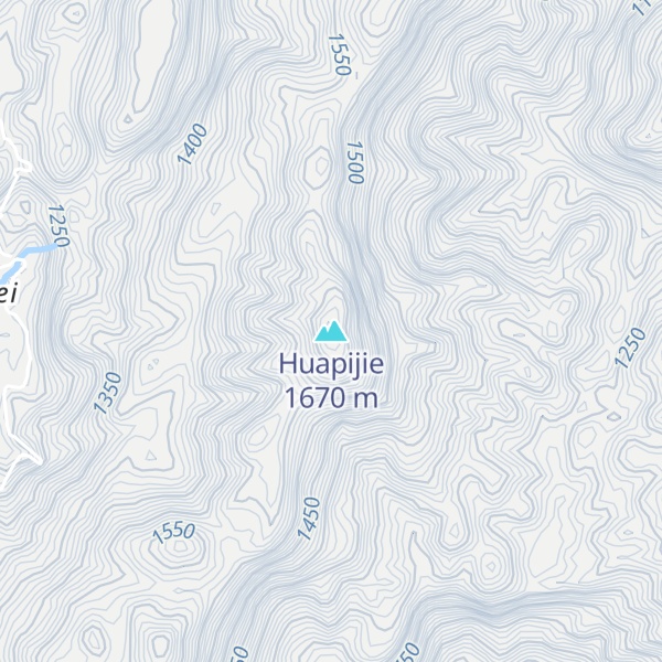 Map of Huapijie
