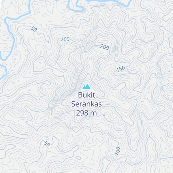 Map of Bukit Serankas