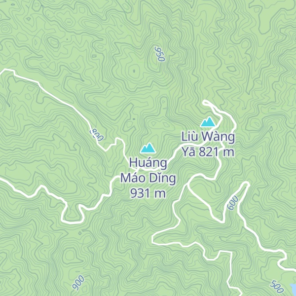 Map of Huáng Máo Dǐng