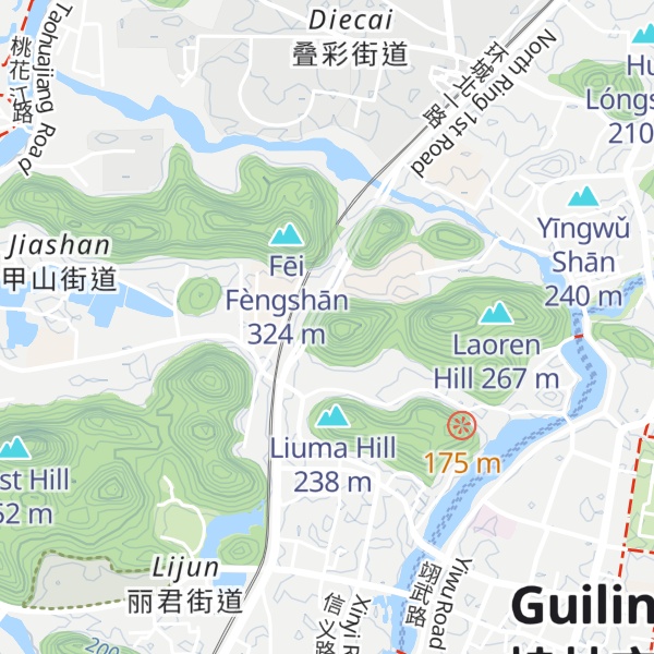 Map of Lí Tóu Shān