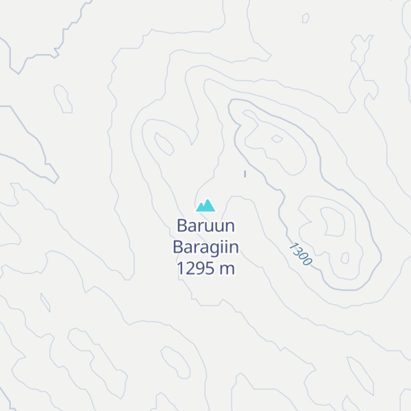 Map of Baruun Baragiin