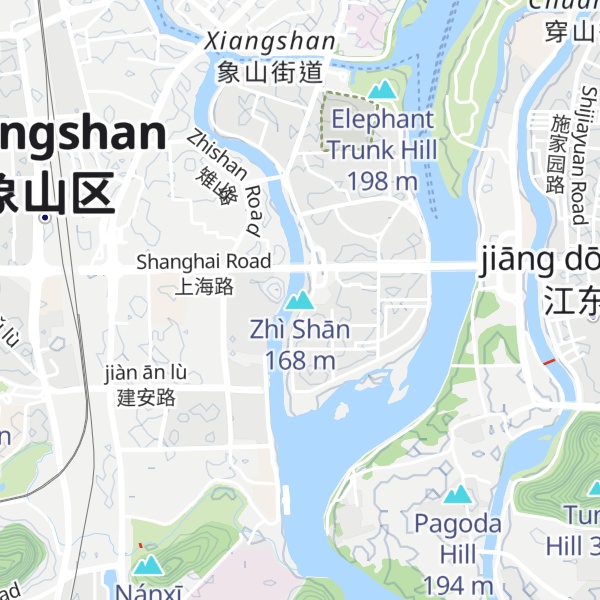 Map of Zhì Shān