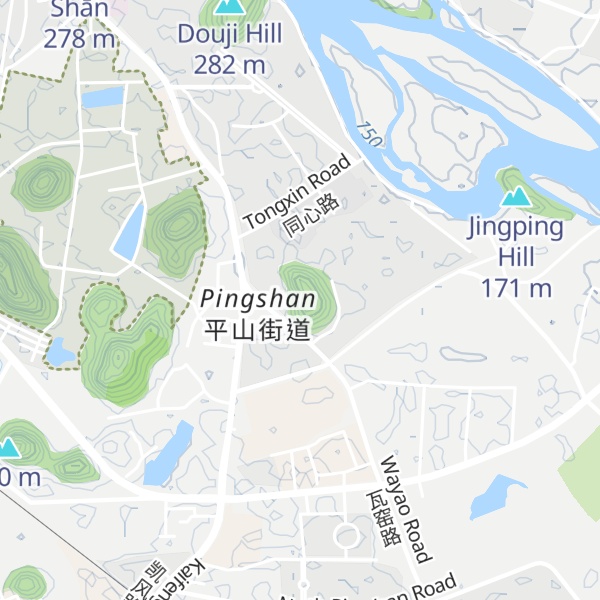 Map of Guójiā Shān