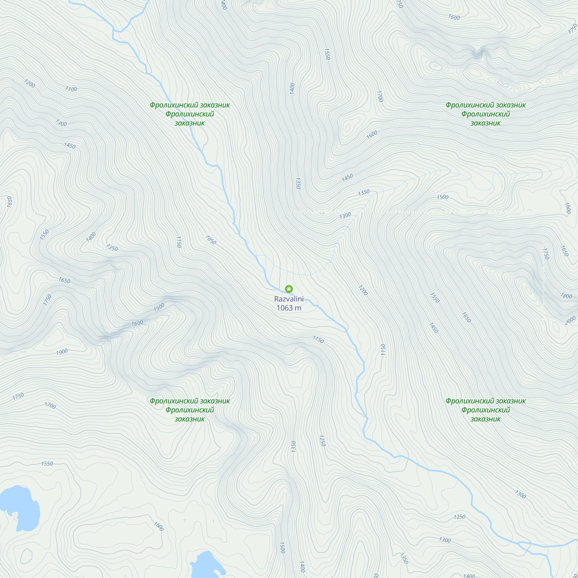 Razvalini map