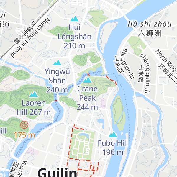 Map of Siwang Hill