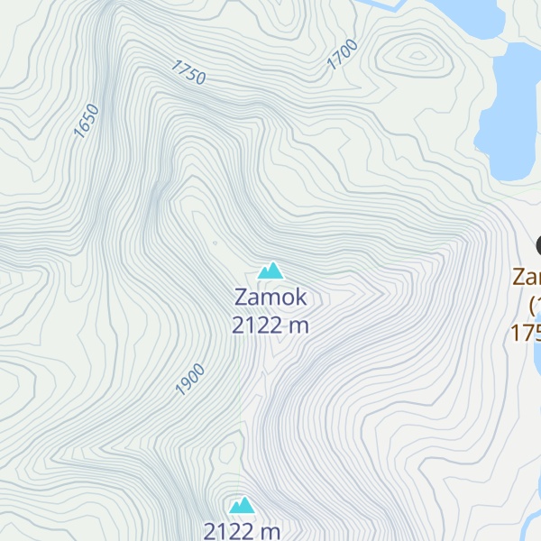 Map of Zamok