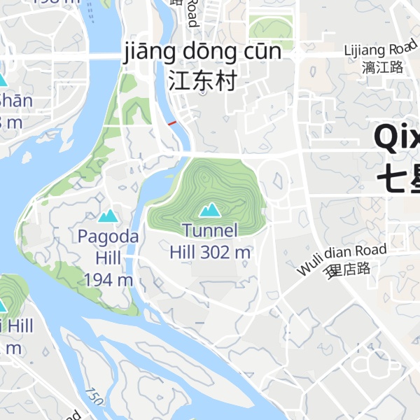 Map of Tunnel Hill