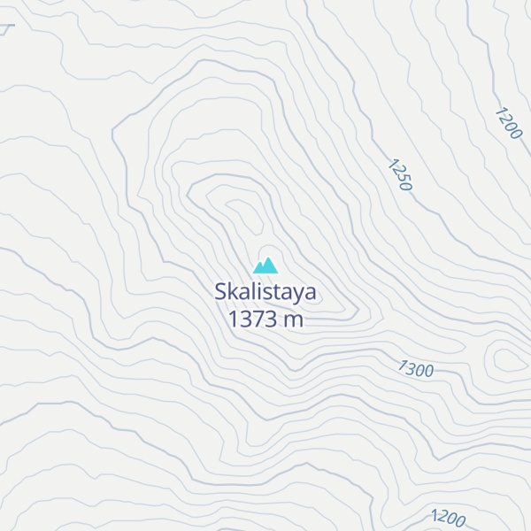 Map of Skalistaya