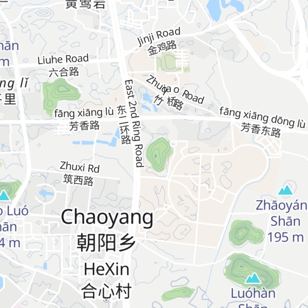 Map of Zhāng Jiāshān
