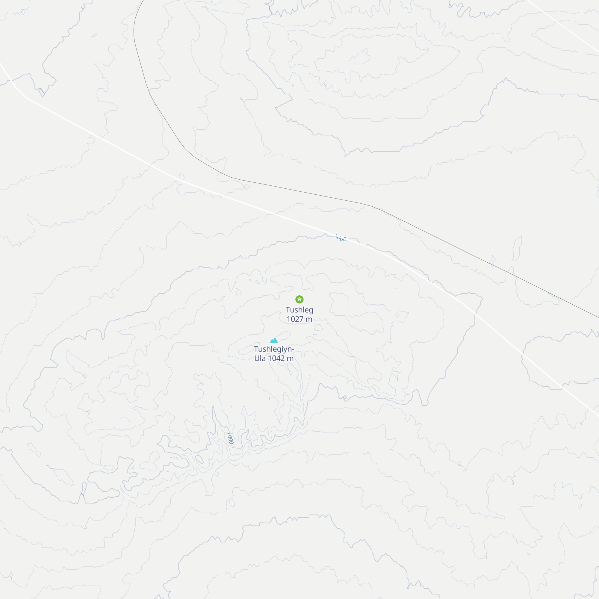 Tushleg map