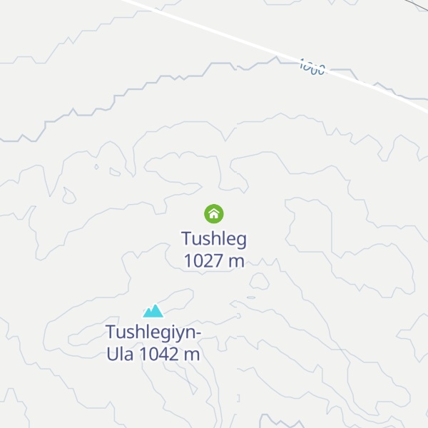 Map of Tushleg